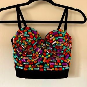 Bejeweled Top